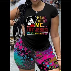 Two Piece Shorts Set